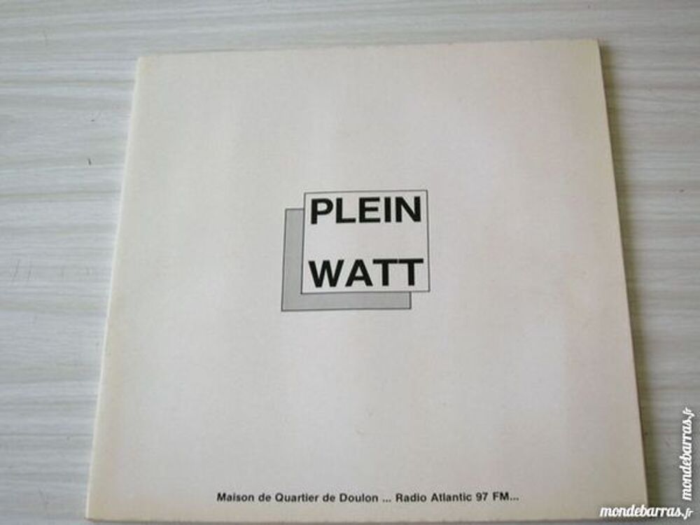 33 TOURS PLEIN WATT Hard Rock nantais compilation CD et vinyles