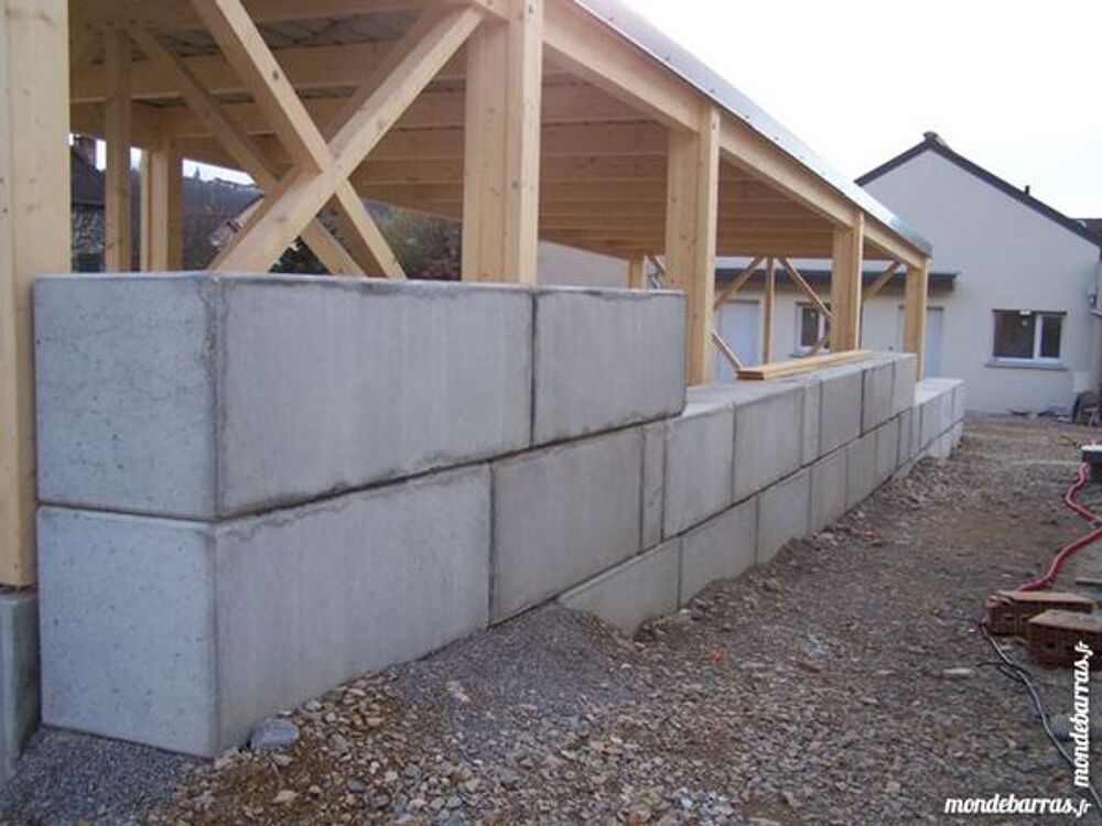mur b&eacute;ton sout&egrave;nement ou autres Bricolage
