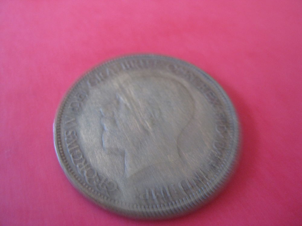 pi&eacute;ce britanique 1928 