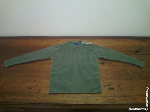 Pull kaki Okaïdi 5 ans 5 Reims (51)