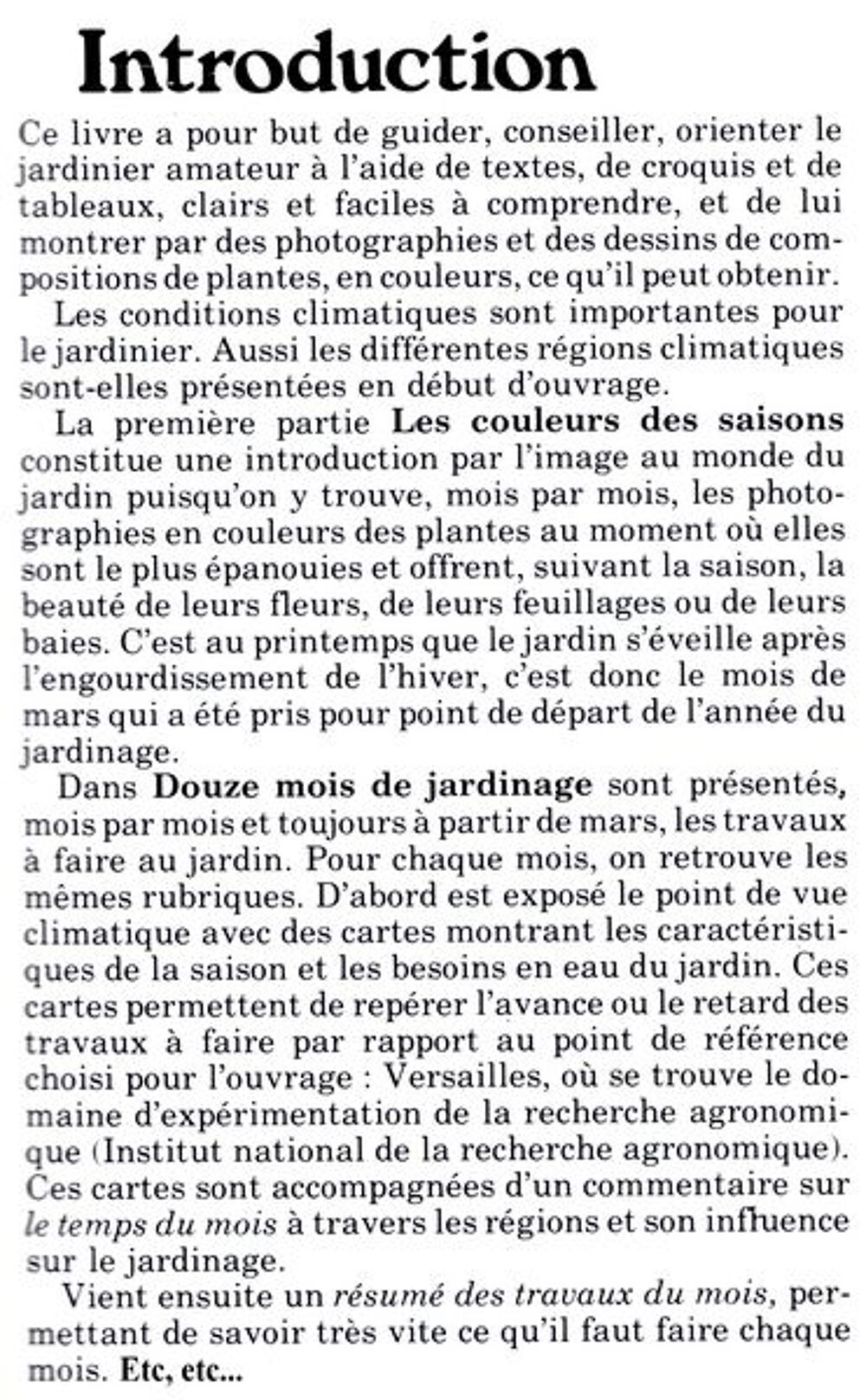 CALENDRIER DU JARDINAGE / prixportcompris Livres et BD