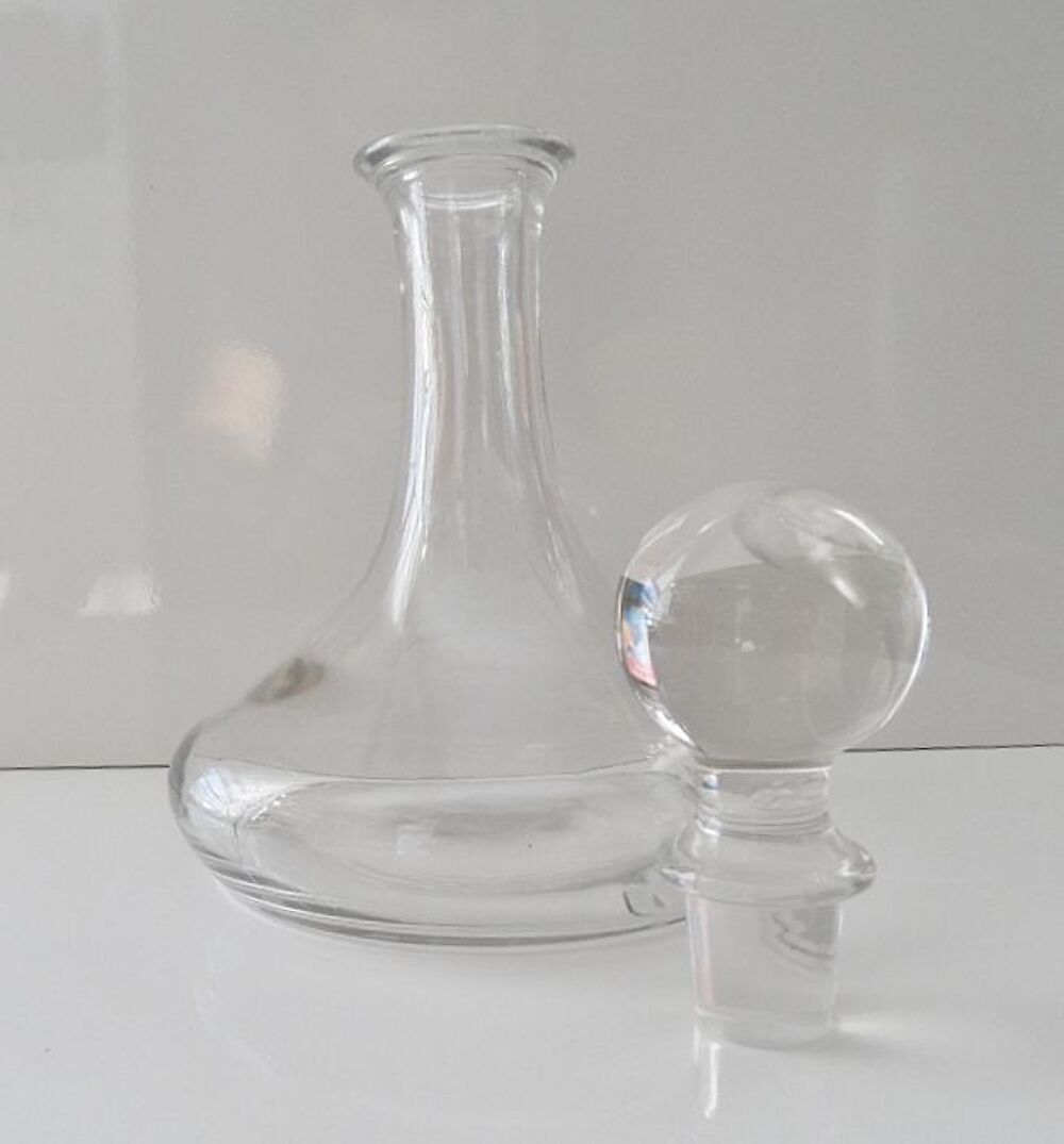 CARAFE A DECANTER VERRE VINTAGE VIN WHISKY COGNAC PORTO i 