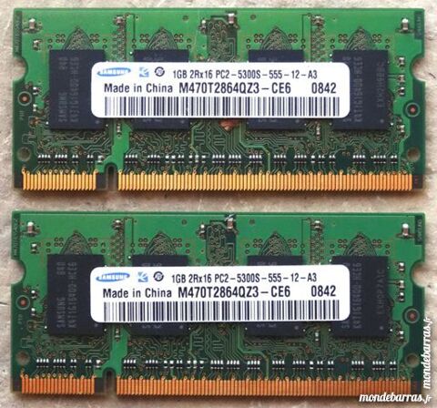 deux mmoires SAMSUMG M470T2864QZ3-CE6 18 Narbonne (11)