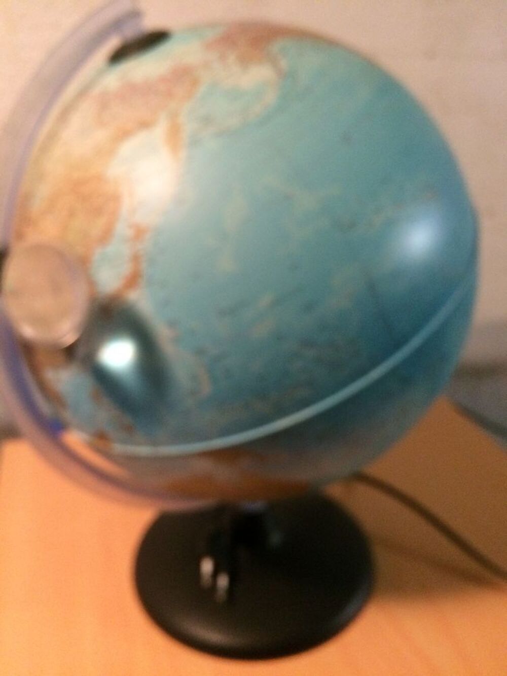 MAPPEMONDE LUMIERE Décoration