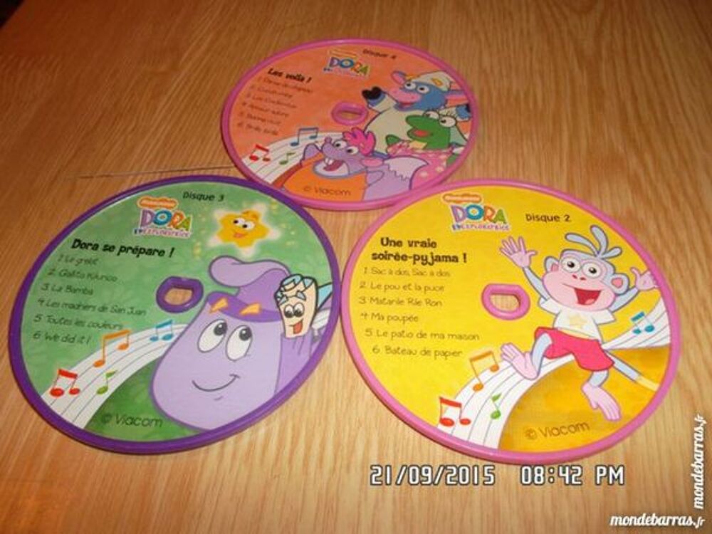 3 disques DORA Jeux / jouets