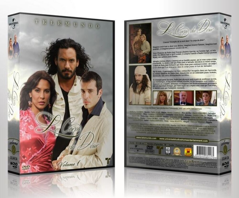 Le Corps du D&eacute;sir en Coffret DVD [Telenovelas DVD] DVD et blu-ray