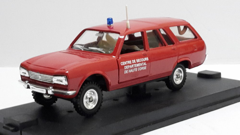 Peugeot 504 break Dangel C.S.D. de HAUTE CORSE 