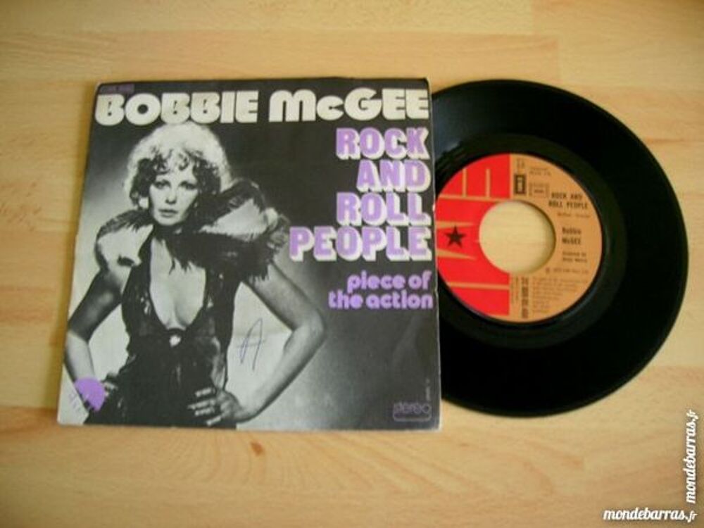 45 TOURS BOBBIE McGEE Rock and roll people CD et vinyles