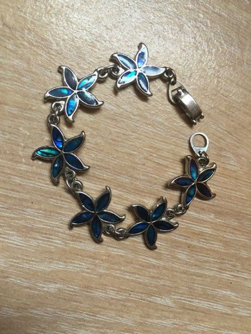 Bracelet enfant Argent et Am&eacute;thyste bleu Bijoux et montres