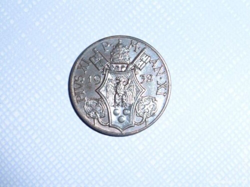 Pi&egrave;ce 10 centesimi vatican 1932 