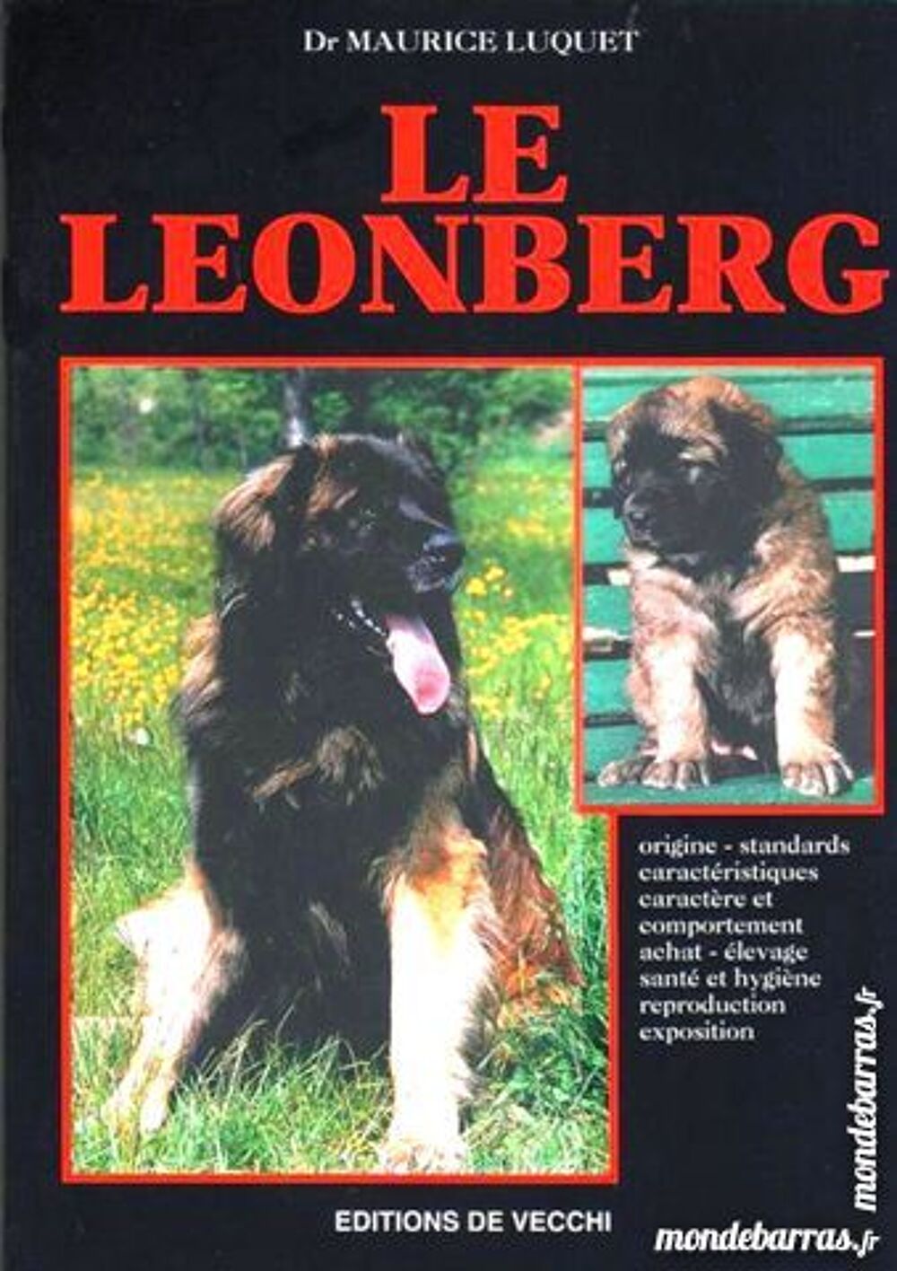 LE LEONBERG - chien - GUIDE Livres et BD