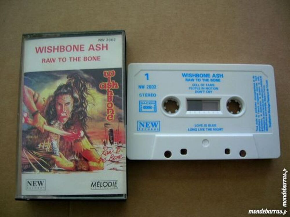 K7 WISHBONE ASH Raw to the bone CD et vinyles