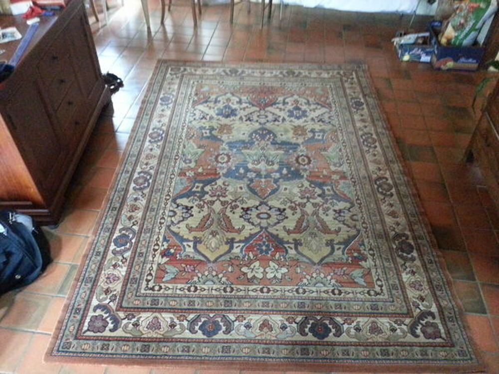 2 TAPIS pure laine Décoration