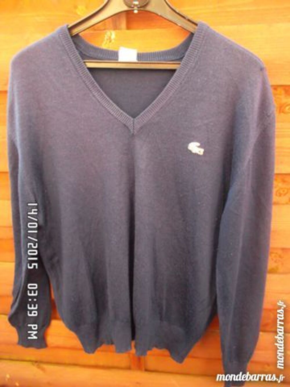 Pull bleu marine t.44/46*juste 3e*kiki60230 Vêtements