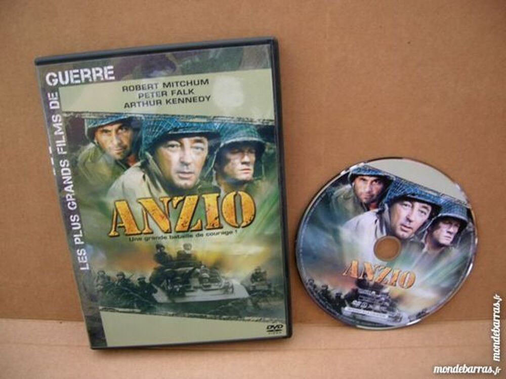 DVD ANZIO Film de guerre - MITCHUM/FALK/KENNEDY DVD et blu-ray