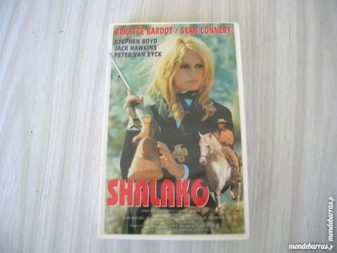 K7 VHS SHALAKO - BARDOT- CONNERY - Western 5 Nantes (44)