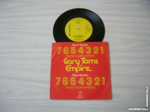 45 TOURS GARY TOMS EMPIRE 7-6-5-4-3-2-1 - DISCO 19 Nantes (44)