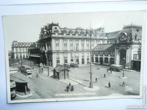 Carte postale Bordeaux La Gare St Jean  Anne 1952 4 Bordeaux (33)