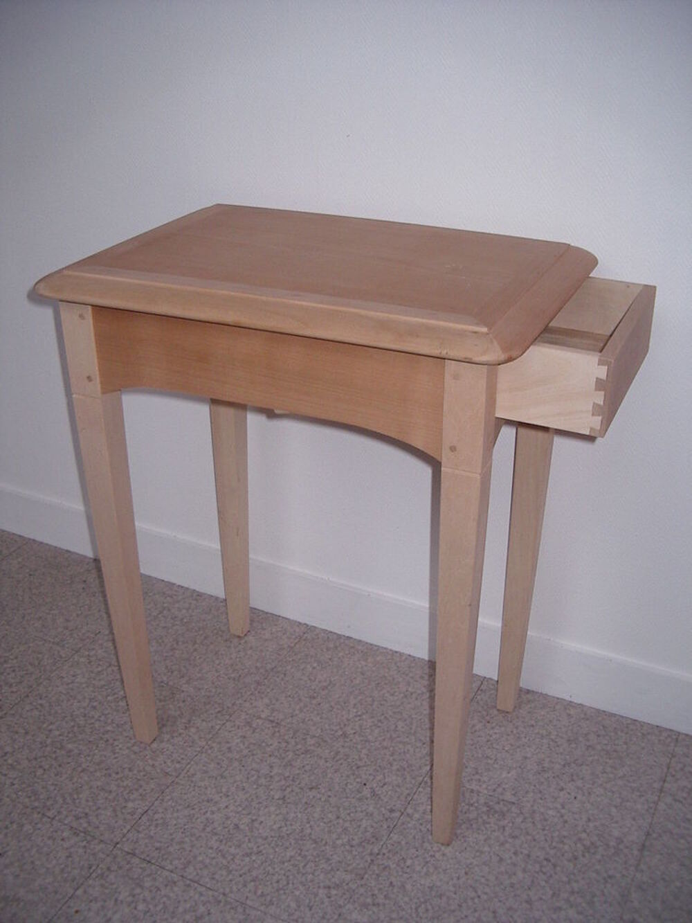 table en Merisier Brut Meubles