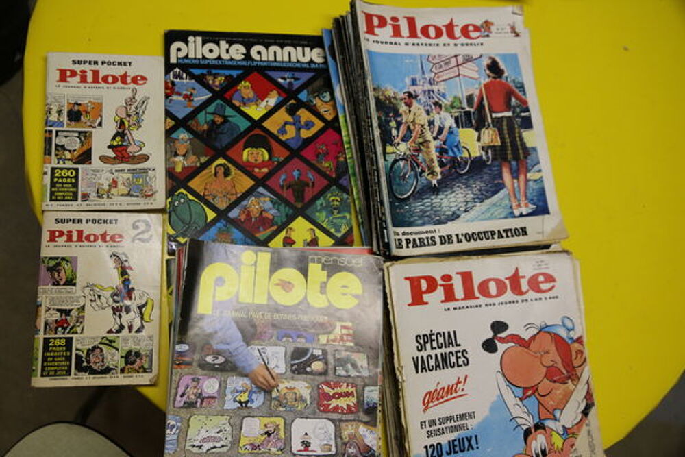 Collection revues PILOTE Livres et BD