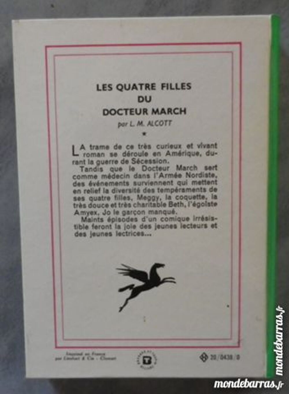 LES QUATRE FILLES DU DOCTEUR MARCH B VERTE N&deg;76 Livres et BD