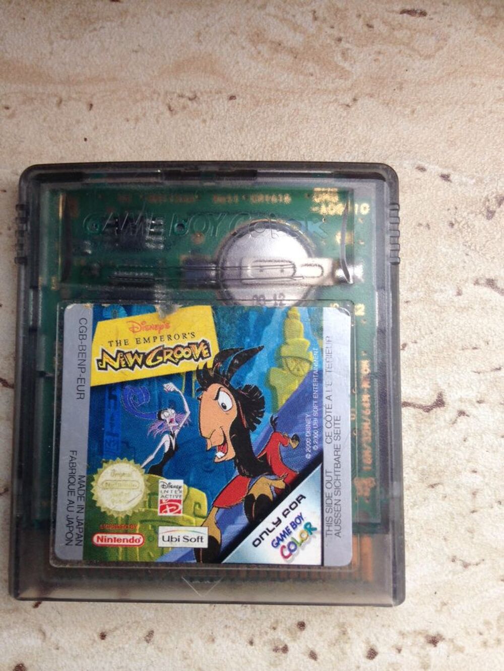 Jeu Game Boy Color The Emperor's Newgroove Consoles et jeux vidéos