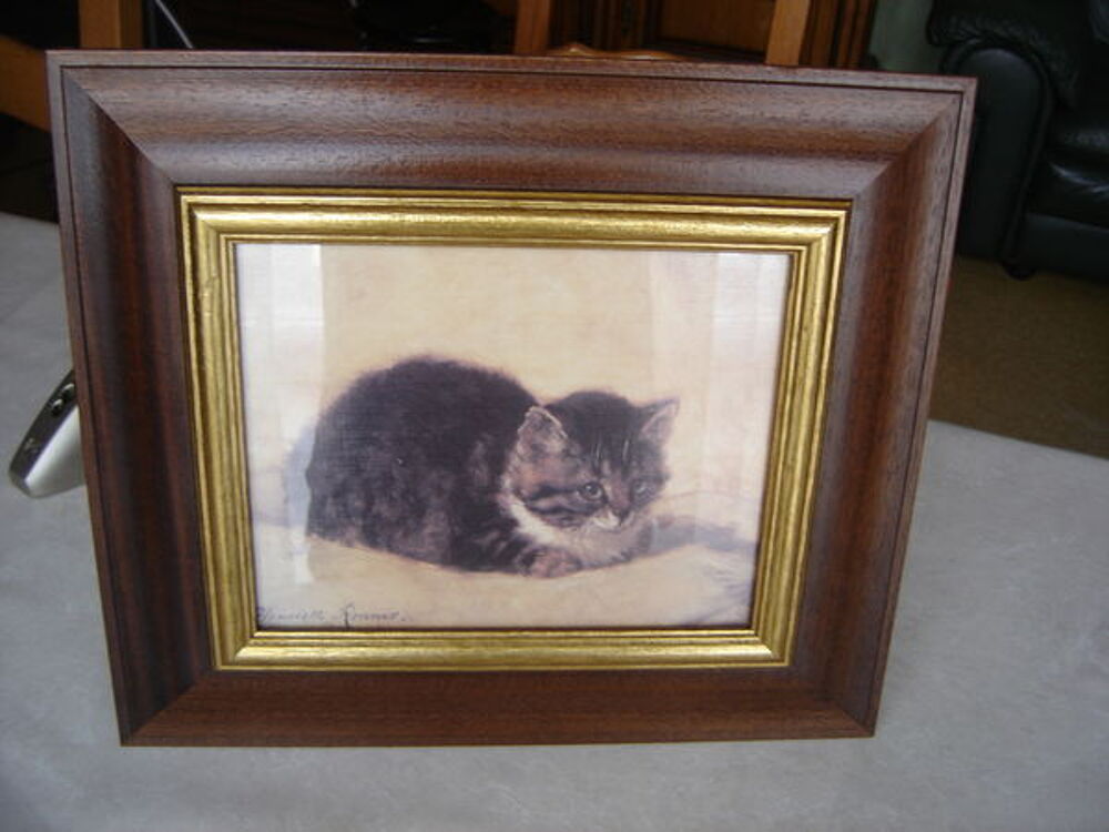beau tableau chat comme neuf Décoration