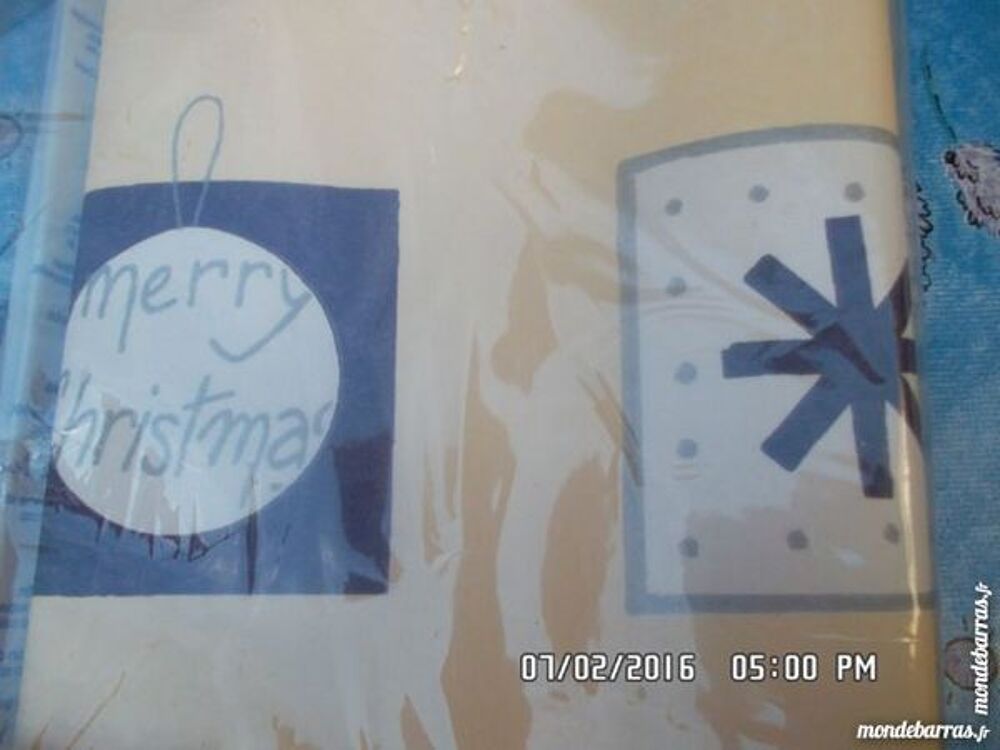 NAPPE PAPIER MERRY CHRISTMAS Cuisine