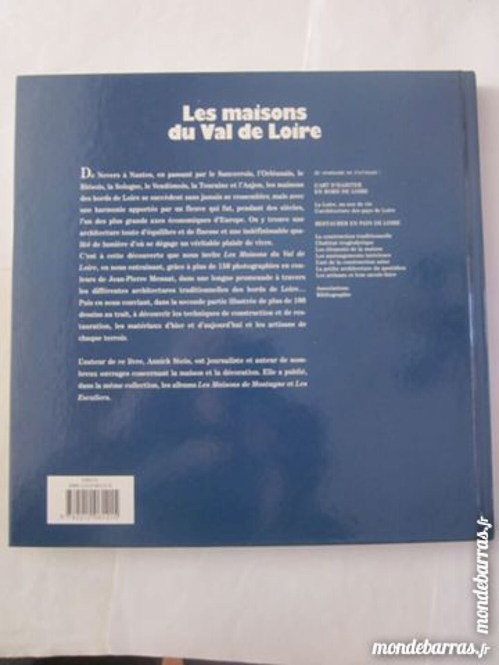 LES MAISONS DU VAL DE LOIRE par ANNICK STEIN Livres et BD