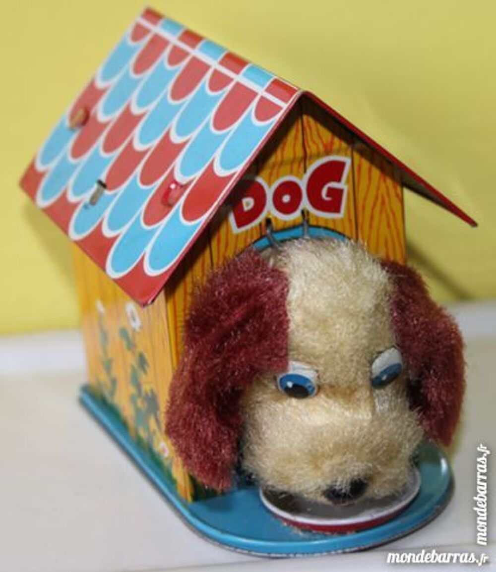 Jouet m&eacute;canique automate clef DOG t&ocirc;le sonore Jeux / jouets