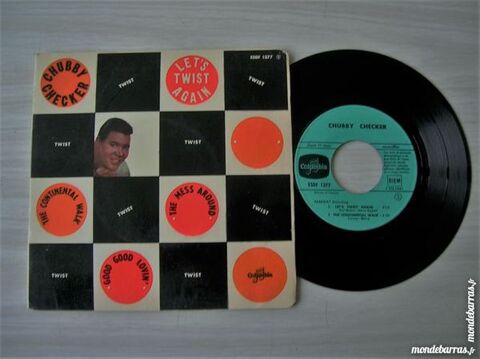 EP CHUBBY CHECKER Let's twist again 12 Nantes (44)