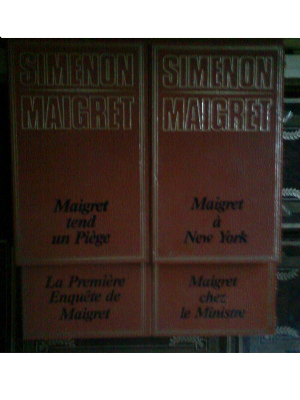 collection SIMENON MAIGRET - lili Livres et BD