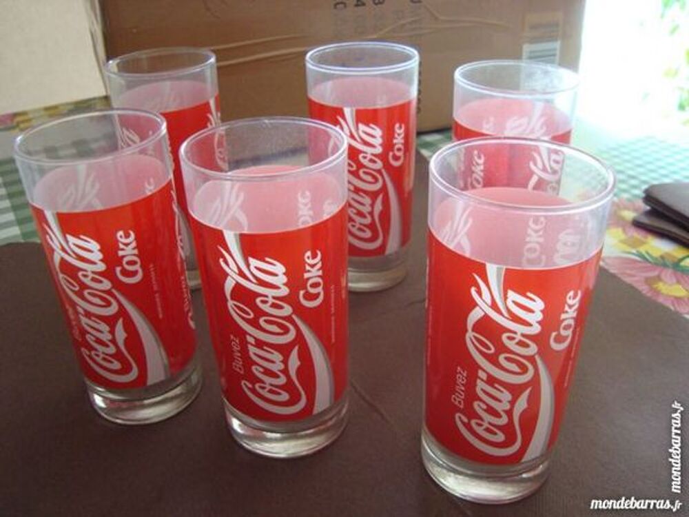 5 verres coca cola Cuisine