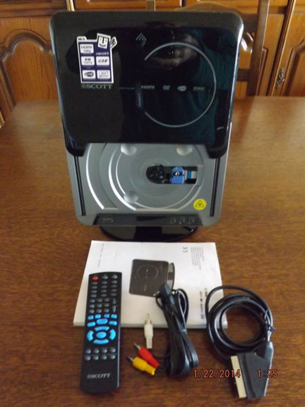 Lecteur DVD Photos/Video/TV