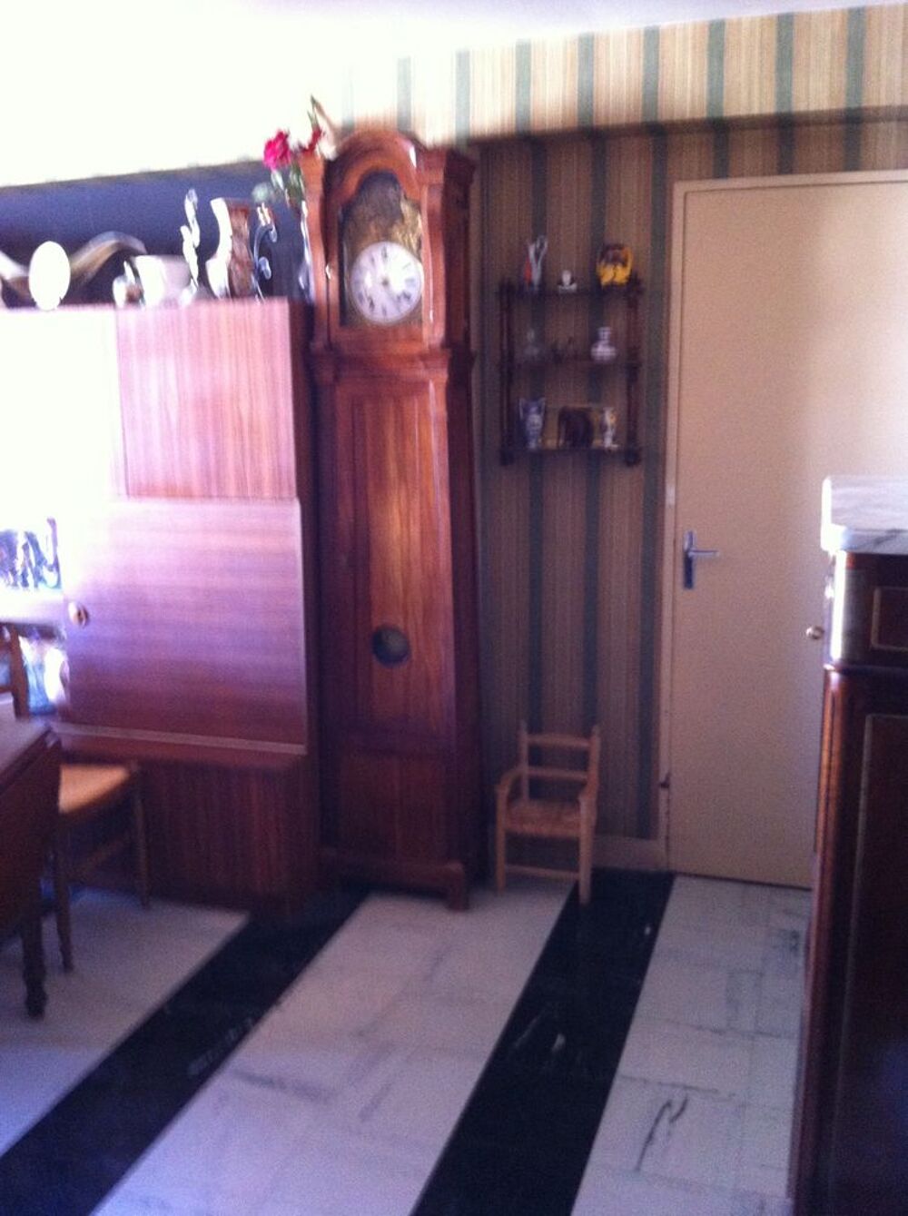 Comtoise,horloge de parquet,caisse de pendule/coq Meubles