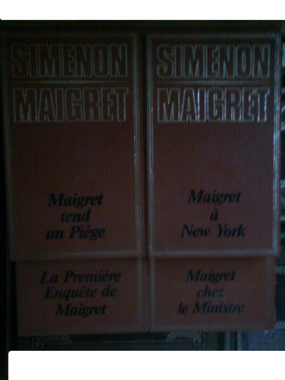 collection SIMENON MAIGRET - lili Livres et BD