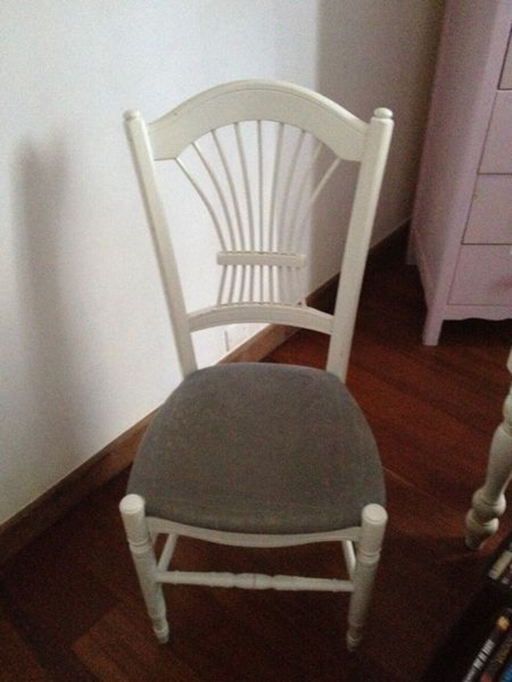 secr&eacute;taire style anglais blanc Meubles