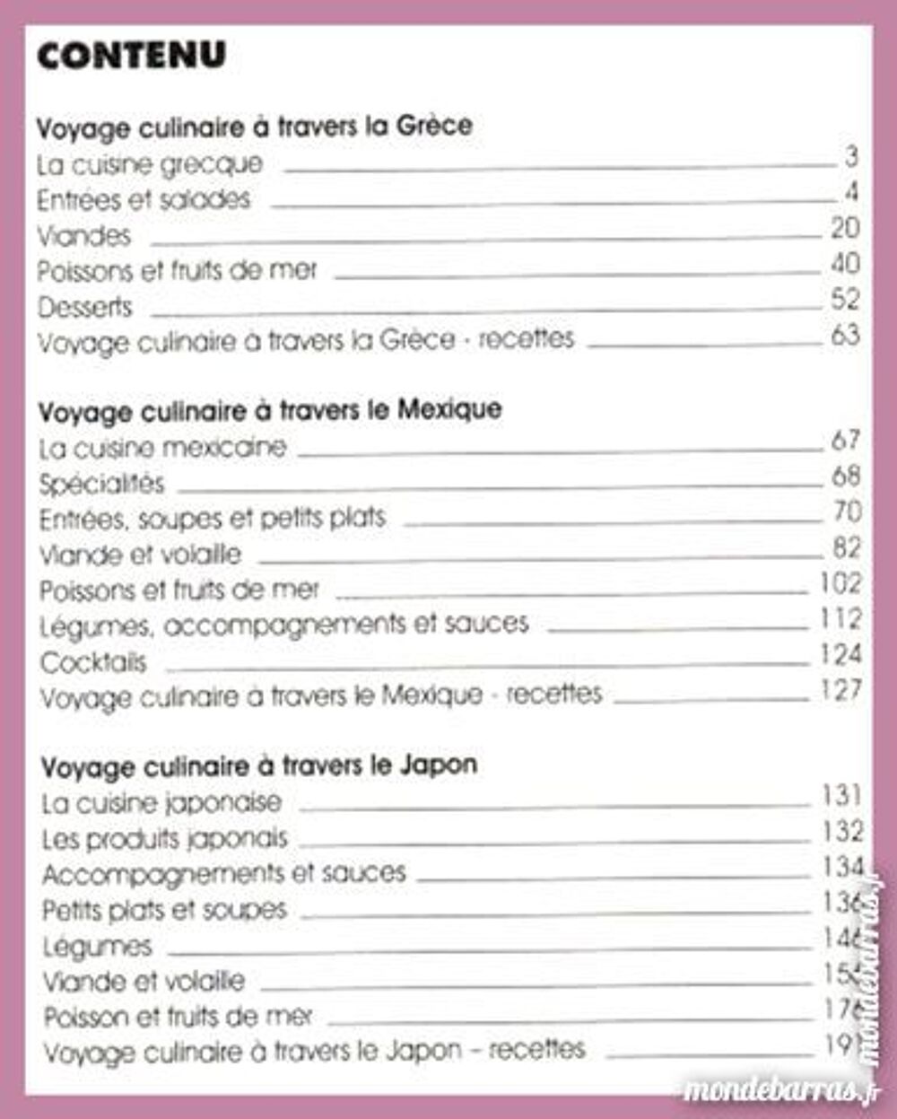 LA CUISINE EXOTIQUE / prixportcompris Livres et BD