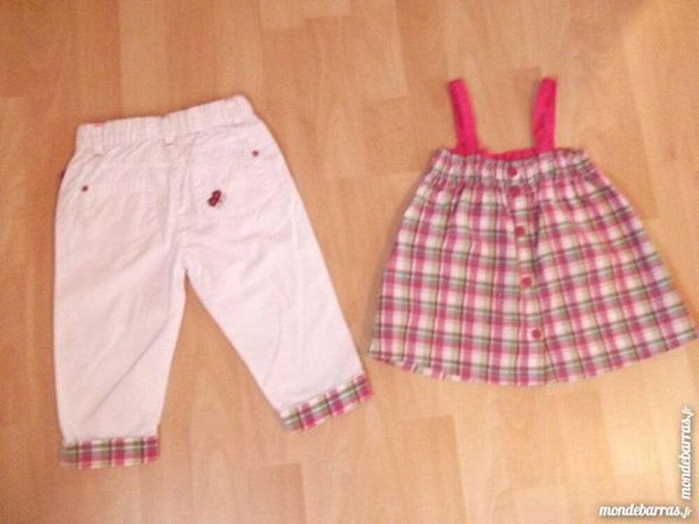 Tenue &eacute;t&eacute; fille LA COMPAGNIE DES PETITS 3A / 24m Vêtements enfants