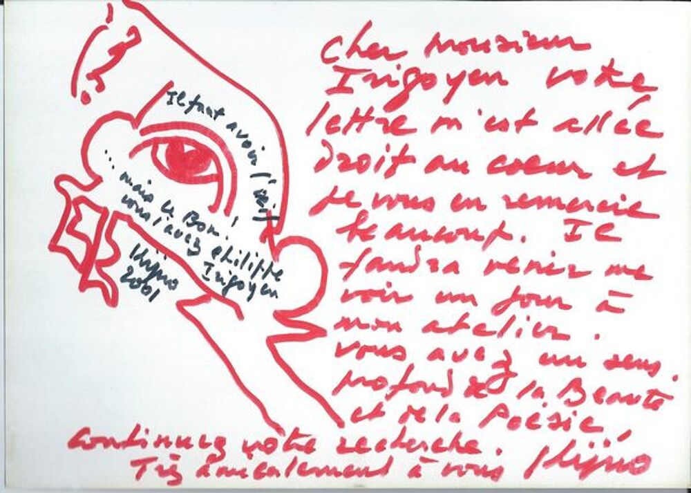Ladislas Kijno, dessin et correspondance 