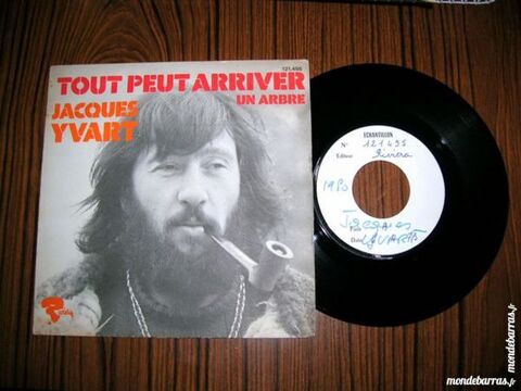 45 TOURS JACQUES YVART Tout peut arriver - TEST PRESSING 25 Nantes (44)