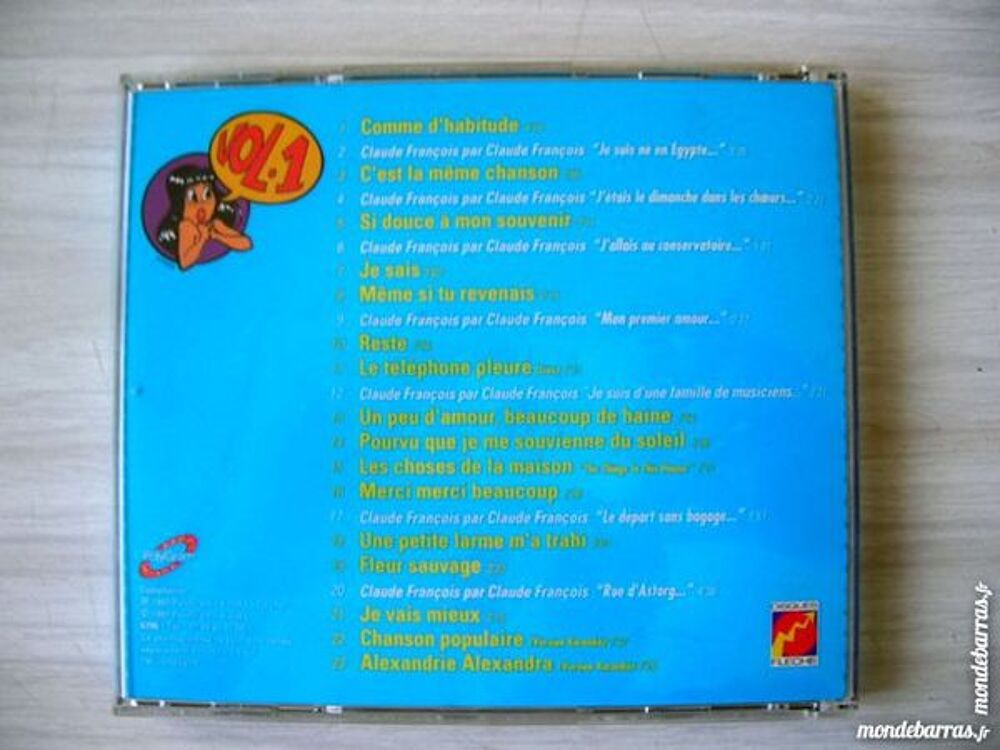 CD CLAUDE FRANCOIS L'histoire de sa vie - RARE CD et vinyles