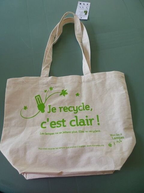Sac Shopping  lampe marques mode femme TV recyclag 3 F�ves (57)
