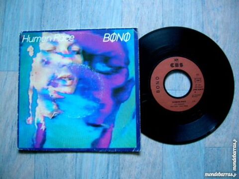 45 TOURS BONO Human race 15 Nantes (44)