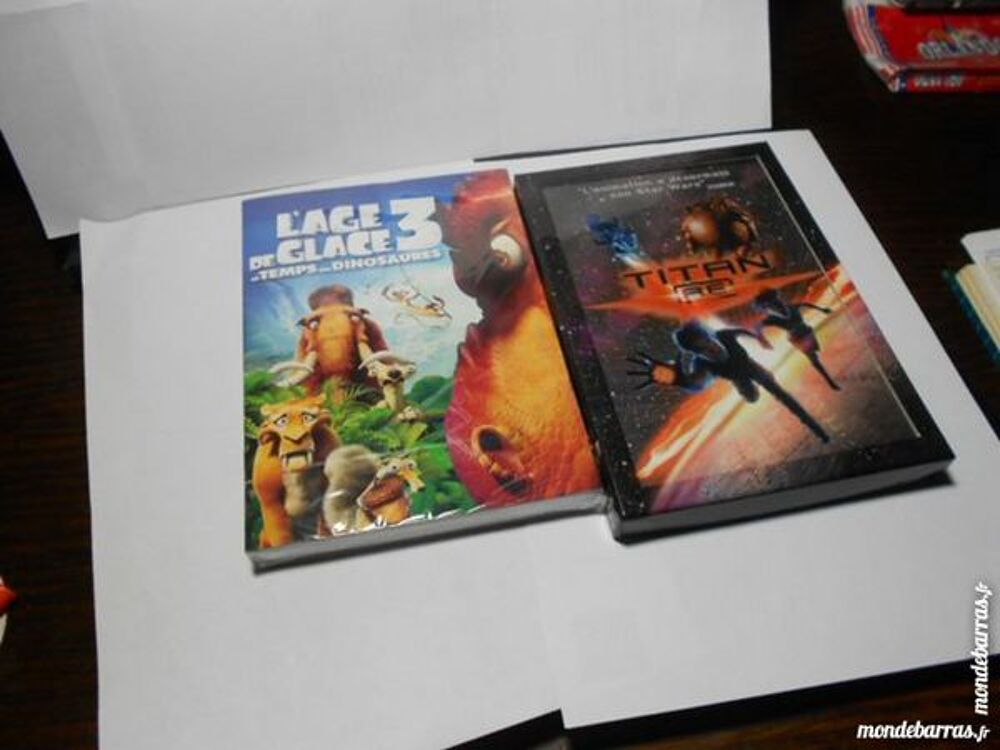 2 DVD AGE DE GLACE 3 ET TITAN A E DVD et blu-ray