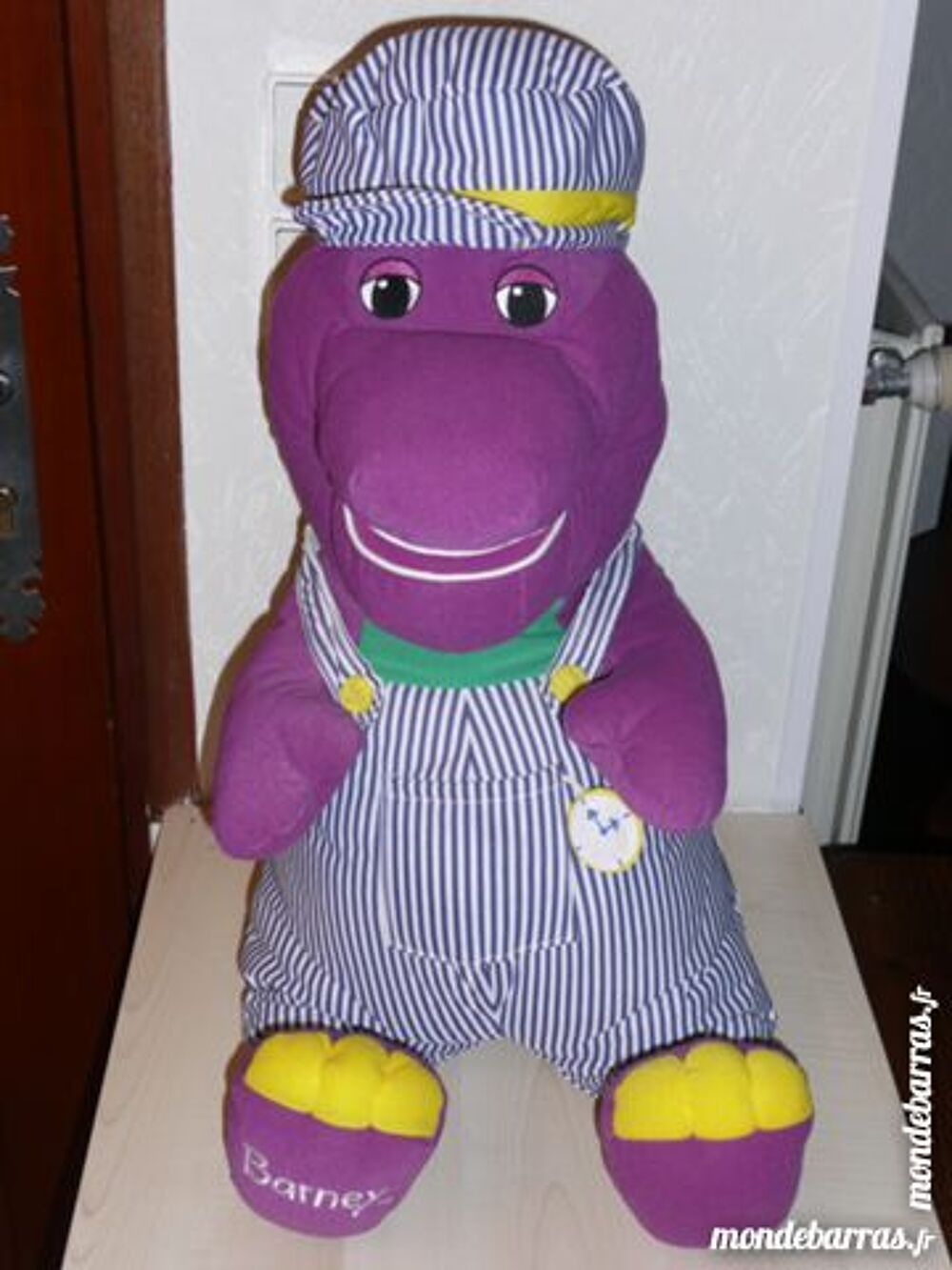 GRANDE PELUCHE BARNEY L'ALLIGATOR Jeux / jouets
