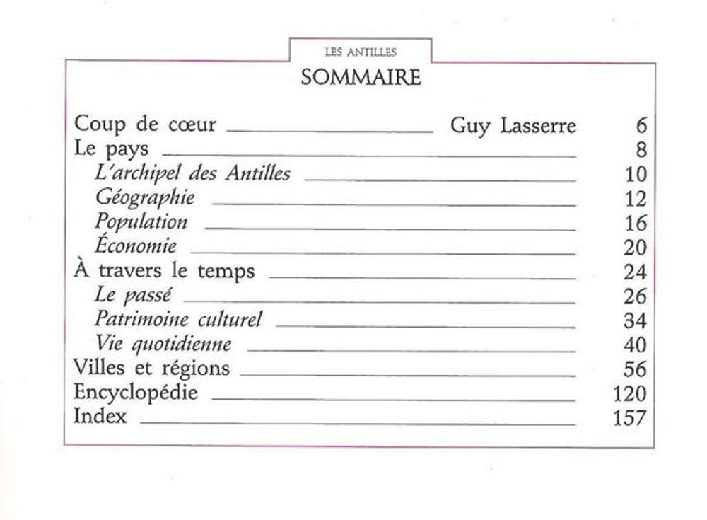 "Antilles" (Larousse Monde et Voyages) Livres et BD