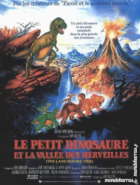K7 Vhs: Le Petit dinosaure (73) 6 Saint-Quentin (02)
