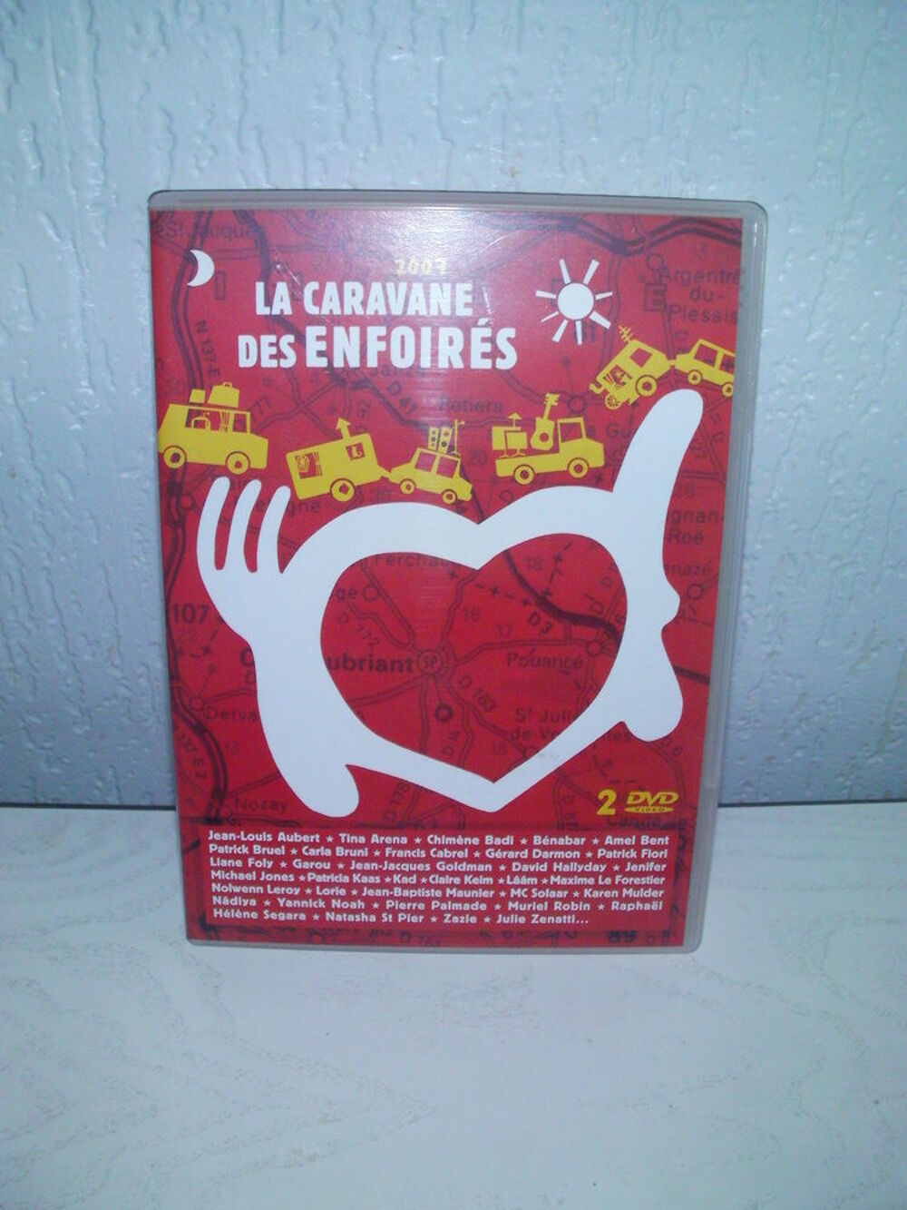 2 DVD LA CARAVANE DES ENFOIRES - ann&eacute;e 2007 DVD et blu-ray