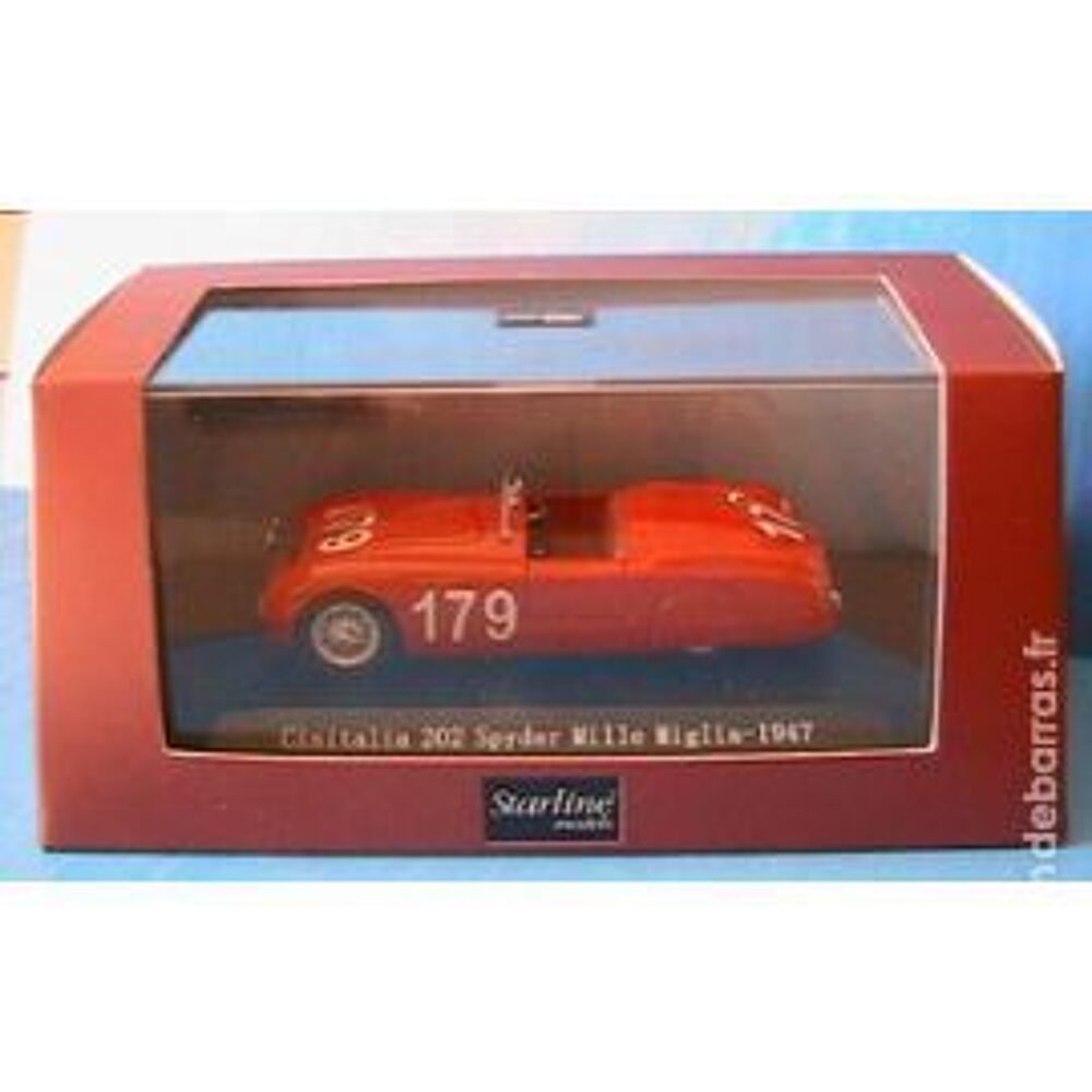 Cisitalia 202 spider 1947 Starline 1/43 Neuf Jeux / jouets